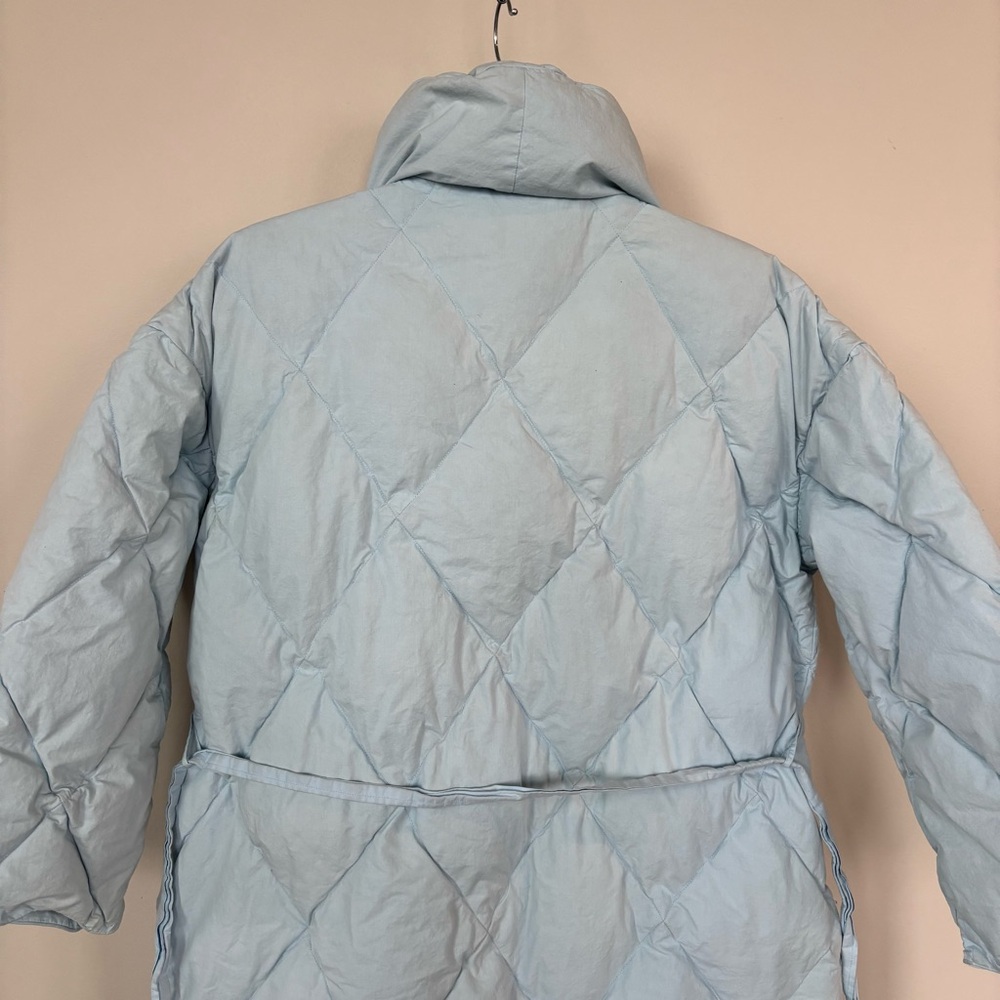 Light Blue Down Robe Size M‎ - Picture 6 of 9